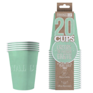 Original Cup Papkrus Pastel Grøn