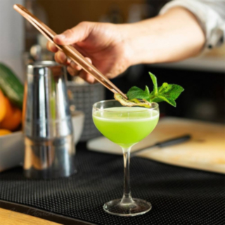 Final Touch® Cocktail Tweezers Kobber