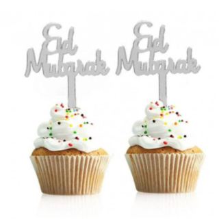 Eid Mubarak Kagetoppe Sølv