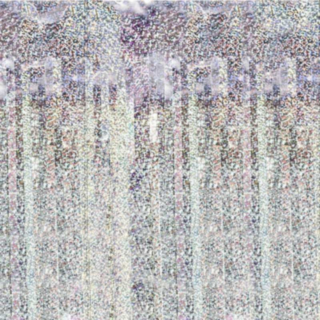 Glimmerforhæng Holografisk