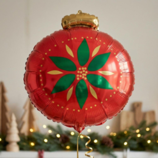 Juleornament Folieballon
