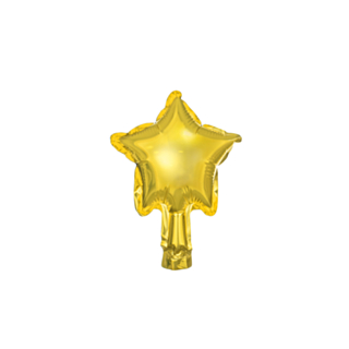 Stjerne Folieballon Guld