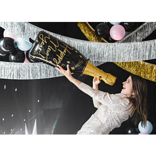 Happy New Year Flaske Folieballon