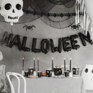 Halloween Folieballoner Sort