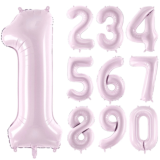 Tal Folieballon Pastel Lilla 72 cm