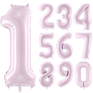 Tal Folieballon Pastel Lilla 72 cm