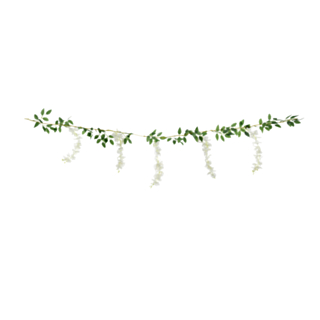 Wisteria Blomster Guirlande