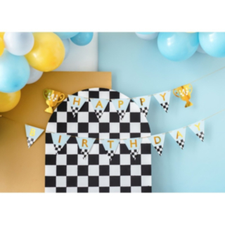 Racer Happy Birthday Guirlande