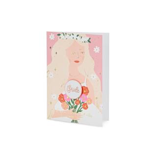 Bride Kort Med Broche
