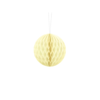 Honeycomb Papirskugle Creme