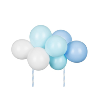 Ballon Kagetopper Lyseblå