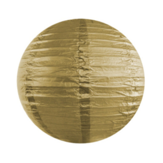 Papir Lanterne Guld