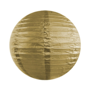 Papir Lanterne Guld