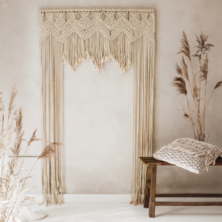 Boho Macrame Backdrop