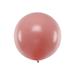 Stor Rund Ballon Wild Rose