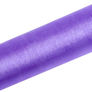 Organza Stofrulle Lilla