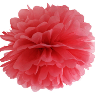 Pompom Rød