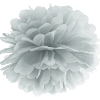 Pompom Lysegrå