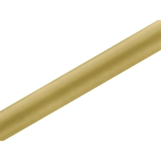 Satin Stofrulle Guld