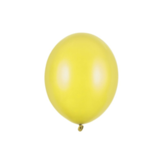 Latexballoner Metallic Lemon Zest