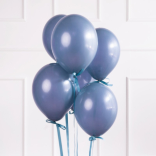 Latexballoner Pastel Navyblå 30 cm