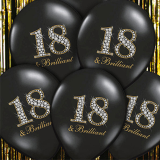18 & Brilliant Balloner Sort