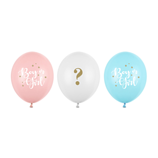Boy Or Girl Ballon Mix