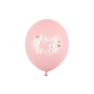 Mom To Be Balloner Lyserød