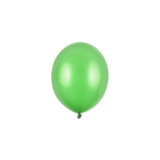 Små Balloner Metallic Bright Green