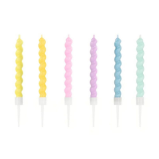 Snoede Pastel Kagelys