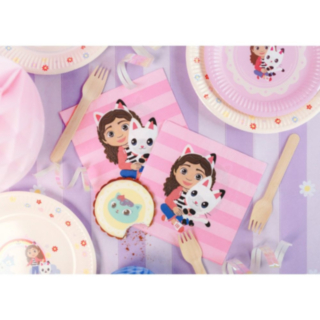 Gabbys Dukkehus® Gabby & Pandy Paws Servietter