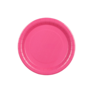 Paptallerkener Pink