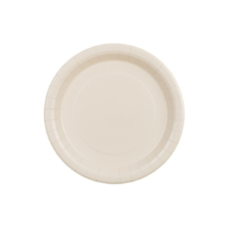 Paptallerkener Beige