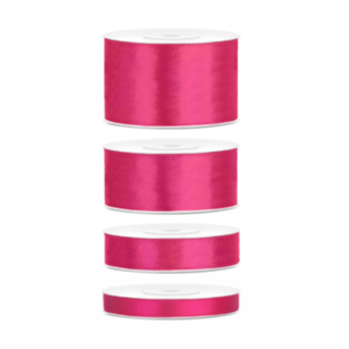 Satinbånd Hot Pink