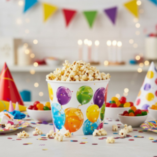 Ballon Popcorn Bæger