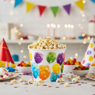 Ballon Popcorn Bæger