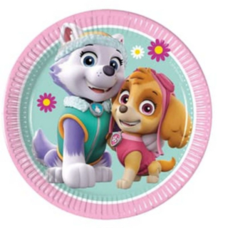 Paw Patrol® Skye & Everest Paptallerkener