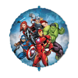 Avengers® Rund Folieballon