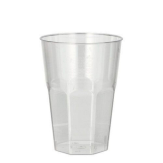 Latte Macchiato Kaffe Plastikglas