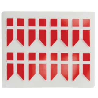 Dannebrog Flag Klistermærker