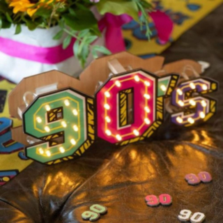 LED Skilt 90's