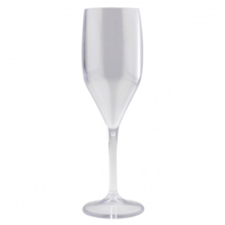 Premium Plastik Champagneglas