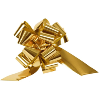Metallisk Træksløjfe Guld
