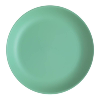 Premium Plastiktallerkener Grøn