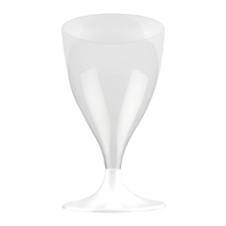 Genanvendelige Champagneglas Hvid