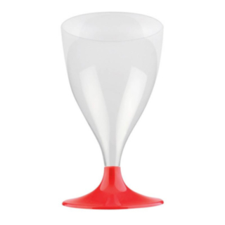 Genanvendelige Champagneglas Rød
