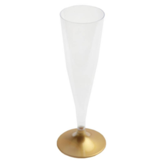 Tynde Champagneglas Guld