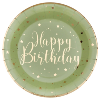 Happy Birthday Paptallerkener Oliven