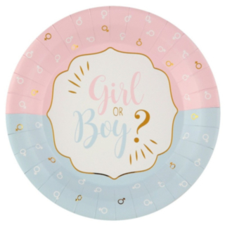 Girl Or Boy Paptallerkener