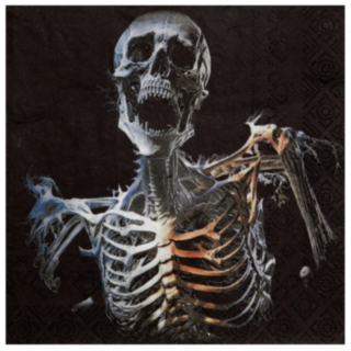 Horror Skelet Servietter